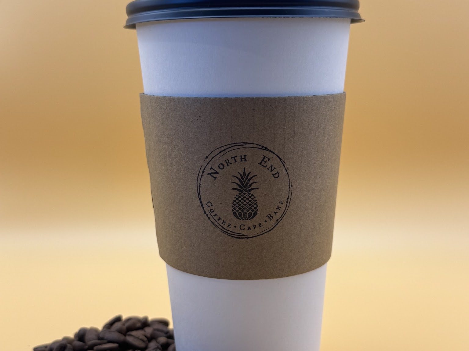 North End coffee cup